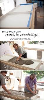 diy concrete countertops & a kitchen