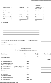 Unsere mustervorlage können sie auch als checkliste für eine bevorstehende wohnungsabnahme einsetzen, auch als protokoll für eine vorabnahme. Wohnungsbeschreibung Abnahme Ubergabeprotokoll Pdf Kostenfreier Download