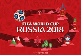 Russia 2018 World Cup Design In Red World Cup Fifa World Cup Cup Design