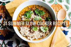With great dinner recipes like tender and juicy pork, sandwiches, and even desserts, you can easily reap all of the benefits of this great kitchen. 31 Vegetarian Slow Cooker Recipes For Summer Oh My Veggies