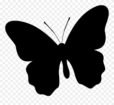 Black and white butterfly isolated vector clipart by evgeniiahulinska 13 / 1,240 beautiful butterfly tattoo. Brush Black Butterfly Clip Art Png Download 5267863 Pinclipart