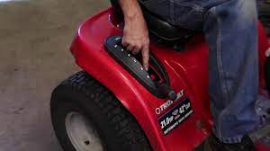 Clifford, there is really not much of an adjustment. How To Adjust Belt Tension On Riding Lawn Mower Video Demo