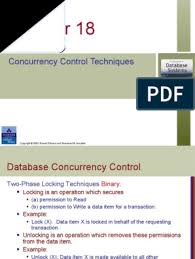 Basic operations on a lock: Lock Protocol Pdf Database Transaction Databases