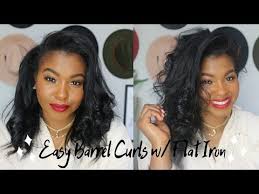 Things to consider when choosing natural hairstyles for black … youtube natural hairstyles for black women. Easy Barrel Curls On Natural Hair W A Flat Iron Livinfearless Youtube Natural Hair Styles Barrel Curls Easy Curls