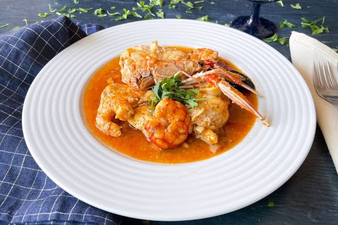 Monkfish in Fisherman\'s Sauce