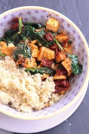 Tofu Marine Et Tomates Sechees Tofu Marine Recette Tofu Tofu