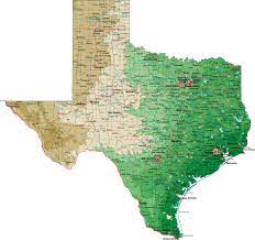 Texas County Map Texas Map Texas County