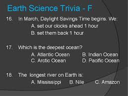 The name for march comes from mars, the roman god of war. Earth Science Trivia Questions Originally Posted On Http