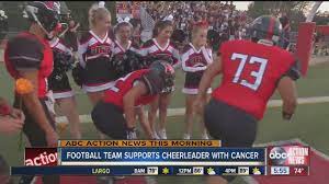 Cheerleaders Score Big with American Football Players During March Madness