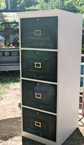 Maybe you would like to learn more about one of these? Repurposed Four Drawer Filing Cabinet Into Dresser With Original Hardware Metal Filing Cabinet Filing Cabinet Storage Cabinet With Drawers