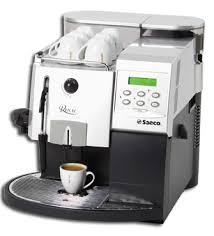 Place a teaspoon of grouphead cleaner such as puly caff into a blind filter basket in your portafilter. Saeco Royal Cappuccino Redesign Buy In