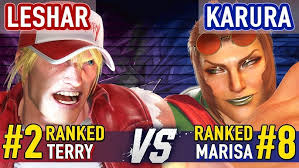 SF6 ▰ LESHAR (#2 Ranked Terry) vs KARURA (#8 Ranked Marisa) ▰ Street  Fighter 6 High Level Gameplay