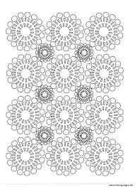 Looking for free printable coloring pages for adults and kids? Adult Circles Flowers Coloring Pages Printable