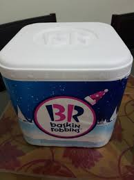 Baskin robbins menu includes their famous varieties of baskin robbins flavors along with other. Baskin Robbins Cooler Box Ice Box Ice Cream Box Home Furniture Others On Carousell