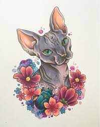 We did not find results for: Sphynx Cat Tattoo Print Tattoo Design Hairless Cat Gifts Etsy Egyptian Cat Tattoos Cat Art Sphynx Cat Tattoo