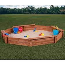 Craftsman Playhouse Wooden Sandbox Backyard Sandbox Kids Sandbox