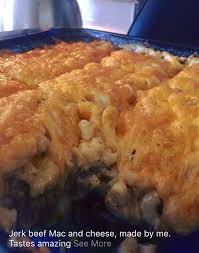 Jerk Mac And Cheese Food Recipes Beef Mac And Cheese