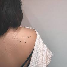 Gemini is born between 21 may to 21 june. Gemini Constellation Tattoo On The Right Shoulder
