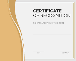In recognition of outstanding performance we honor. 10 Amazing Award Certificate Templates Recognize