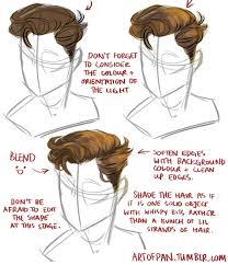 Artiststoolbox How To Draw Hair Digital Art Tutorial Drawing Tutorial