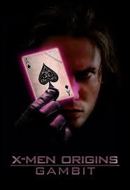 The left of the two cards shown here is a spell. X Men Origins Gambit X Men Remy Lebeau Rogue Gambit
