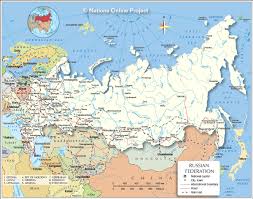 Football in russia 2018, map of venues. Political Map Of The Russian Federation Nations Online Project