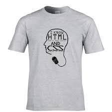 I Know Html And Css Coder Programmer Web Designer Unisex T Shirt Fun Website Design Mens Tops T Shirt