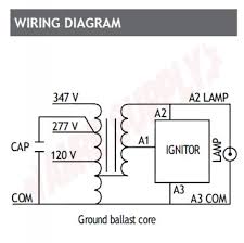 This pictorial diagram shows us the. Bals0150tcl Standard Lighting Magnetic High Pressure Sodium Ballast 120 277 347v Amre Supply