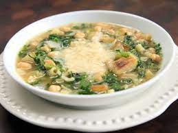 Chickpea And Potato Soup Recipe Food Network Recipes Soup Recipes Potato Soup Recipe
