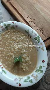 Resep bubur bayi memang sangat beraneka ragam. Bubur Barli Rancangan Nona Tv3 Dan Cerita Cinta Sejati Azie Kitchen