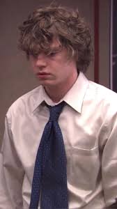 Evan Peters as Luke Cooper: An Office Revelation