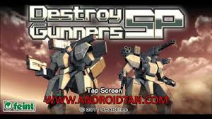 Download Destroy Gunners Sp Mod Apk V1 2 Unlimited Money Terbaru 2017 Gundam Game Grafik