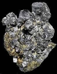 Sperrylite Is A Platinum Arsenide Mineral With The Chemical Formula Ptas2 It Is Part Of The Pyrite Group Of M Large Crystals Stones And Crystals Mineral Stone