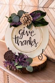 Display A Lovely Charger To Show Gratitude For Your Loved Ones This Thanksgiving Embellish With Coord Fall Crafts Decorations Fall Crafts Charger Plate Crafts