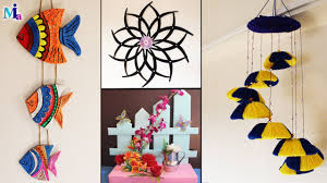 Craft rooms deserve a bold hand with color and glamour, so extend the accent shade you've chosen throughout the space onto your organization tools. 5 Cool Craft Ideas Diy Arts And Crafts Creative Room Decor Ideas Handmade Diy Mima Easy Art Design Youtube