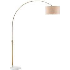 Nova Float Rose Gold Arc Floor Lamp 633 Liked On Polyvore Featuring Home Lighting Floor Lamps Marble Base Lamps Nova Arc Floor Lamps Modern Floor Lamps