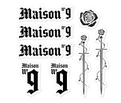 The result is 'maison no. Post Malone S Wine Brand Now Has Monochromatic Tarot Themed Merch
