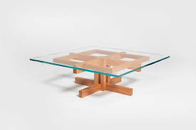 Hoop cantilevered low cocktail table by j. Ray Kappe Rk10 Coffee Table In Red Oak By Original In Berlin Germany 2020 For Sale At Pamono