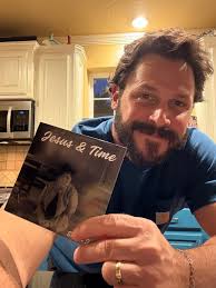 Nothing to see here... Just 3 of my favorite co-writers holding the "Jesus  & Time" EP. So honored to have Kris Tiscareno, Patrick Adams, and Brad  Hacker as writers