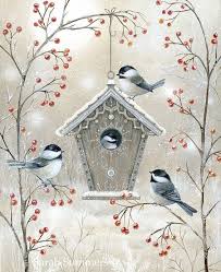 Sarah Summers Christmas Paintings Christmas Art Winter Art