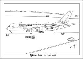 Aeroplane Colouring Pages Airplane Coloring Pages Airbus A380 Colouring Pages