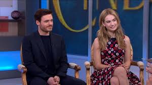 Lily james and richard madden interview about cinderella 2015 Cinderella Star Lily James Calls Waist Controversy Sad Abc News