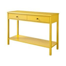 Yellow Furniture Console Table Furniture Console Table Decorating