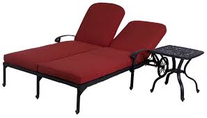Shop wayfair for the best double end chaise lounge. Catalina Double Chaise Lounge Chair End Table Best Of Backyard