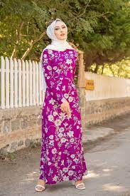 Trouvez les meilleurs robes longues au meilleur prix sur fr.tidebuy,robe longue pour femme tendance et élégante.la sinon, la navigation sur votre propre site web ne sera probablement pas normale. Robe Longue Fleurie Boutique En Ligne Hijab Outfit Style Summer 2021 Couleur Violet Pret A Porter Et Accessoires