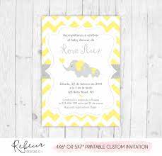 Baby Shower In Spanish Espanol Girl Baby Shower Espanol Invite Elephant Imprimible En Espanol Invitation Baby Shower Girl Boy Yellow Baby Shower Nina Baby Showe Baby Shower Baby Blocks Baby Shower