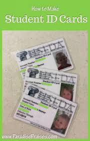 In addition, you must present your student card in the registrar's office to make inquiries about your personal academic record. How To Make Student Id Cards Homeschool Teacher Homeschool Students Homeschool Resources
