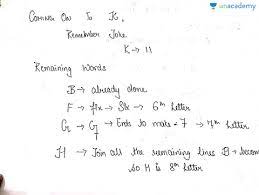 Position of k in english . Bank Exams Tricks To Remember Position Of Alphabets Offered By Unacademy