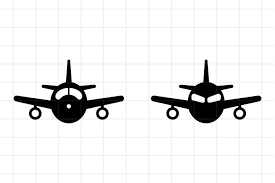 Download Plane Svg Silhouette Cut Files Commercial Use Airplane Clipart Cricut Clip Art Art Collectibles