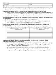 Ano ang kahulugan ng globalisasyon? Parallel Assessment Grade 10